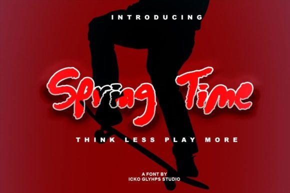 Spring Time Font