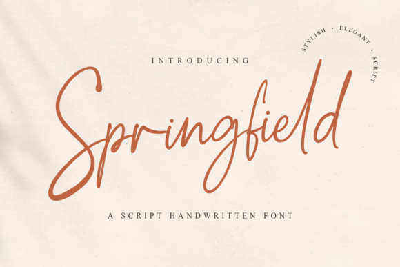 Springfield Font