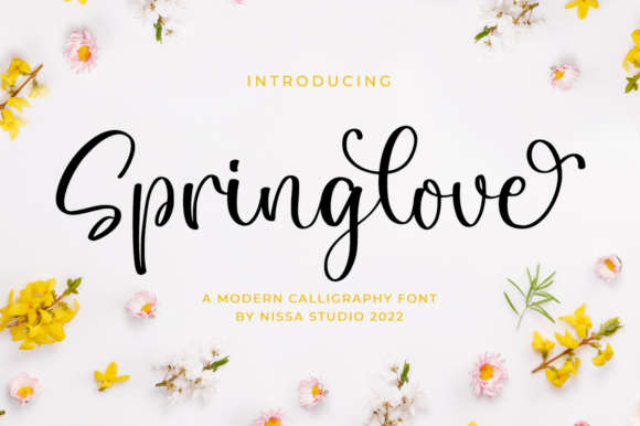 Springlove Font Poster 1