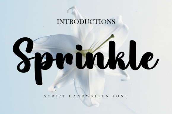 Sprinkle Font Poster 1