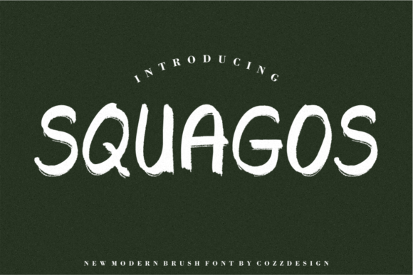 Squagos Font Poster 1