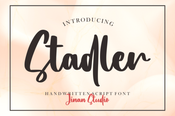 Stadler Font