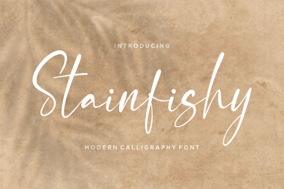 Stainfishy Font Poster 1