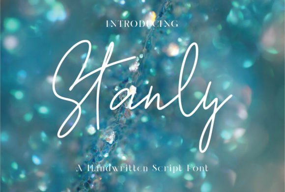 Stanly Clinton Font Poster 1