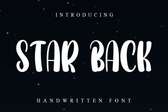 Star Back Font