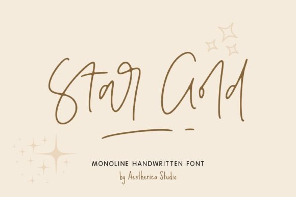 Star Gold Font