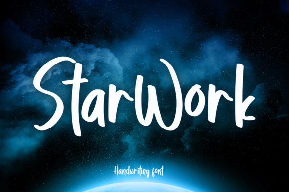 Star Work Font