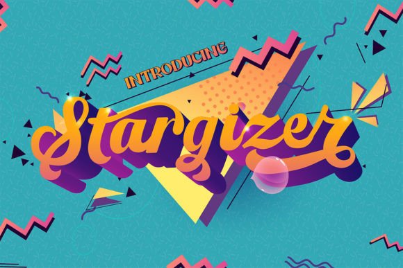 Stargizer Font Poster 1