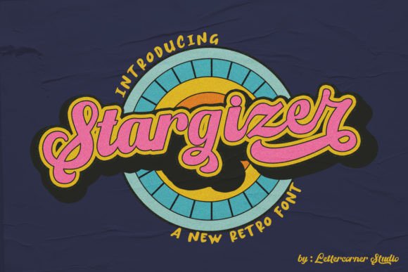 Stargizer Font Poster 2
