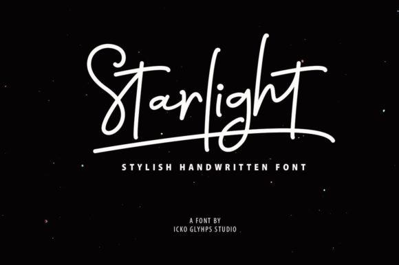 Starlight Font Poster 1