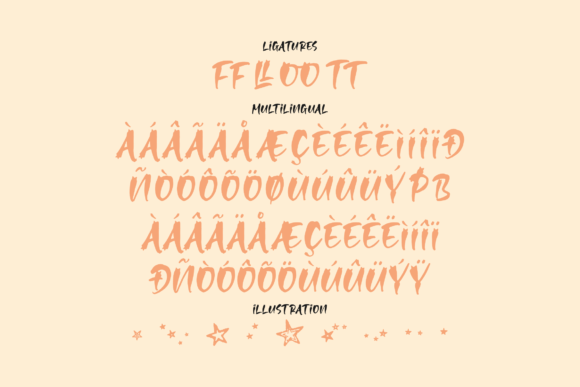 Starship Font Poster 13