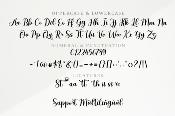Stay Authentic Font Poster 7
