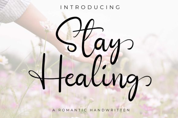 Stay Healing Font Poster 1