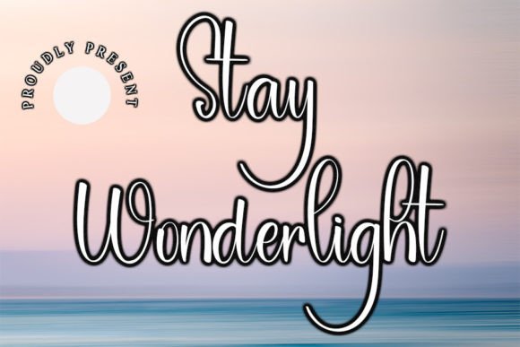 Stay Wonderlight Font Poster 1