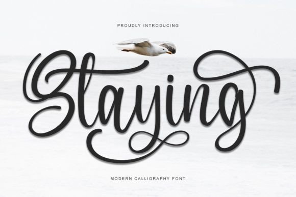 Staying Font Poster 1