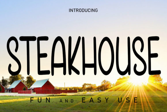 Steak House Font