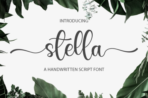 Stella Font Poster 1