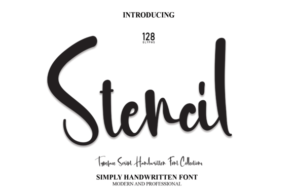 Stencil Font