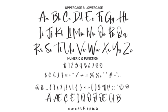 Stencil Font Poster 7