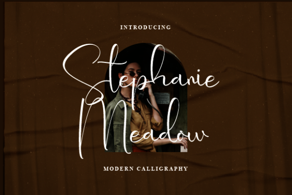 Stephanie Meadow Font