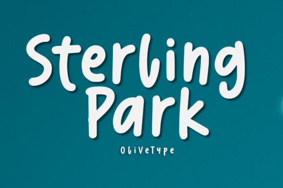 Sterling Park Font Sterling Park Font Poster 1