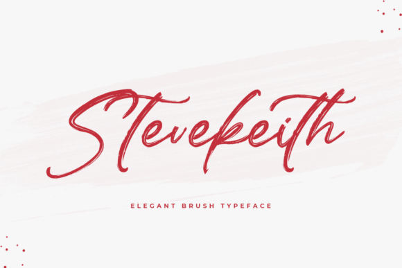 Stevekeith Font Poster 1