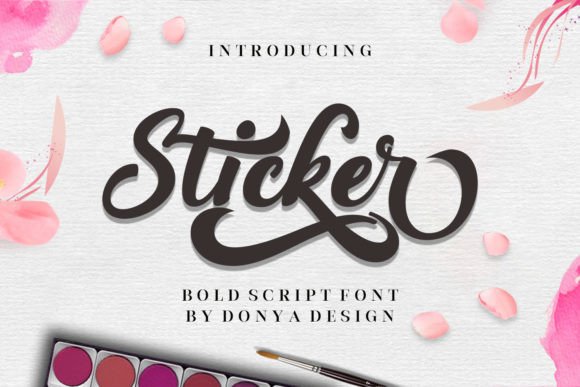 Sticker Font