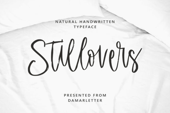 Stillovers Font Poster 1