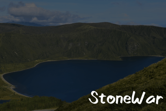 Stonewar Font Poster 4