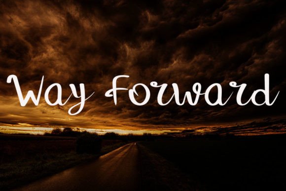 Storm Font Poster 3