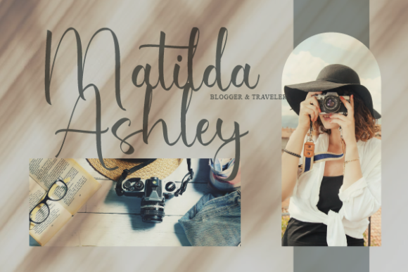 Stormy Natasha Font Poster 6
