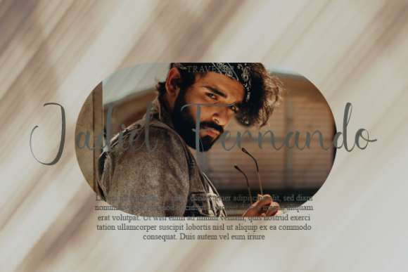 Stormy Natasha Font Poster 10