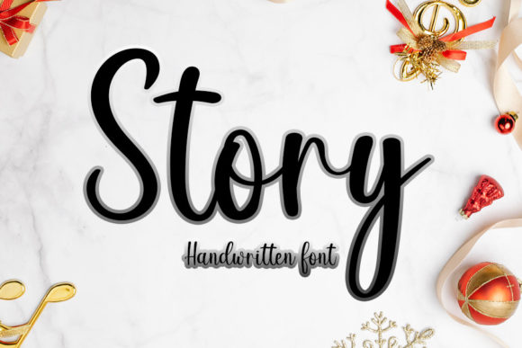 Story Font Poster 1