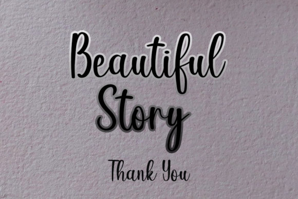 Story Font Poster 7