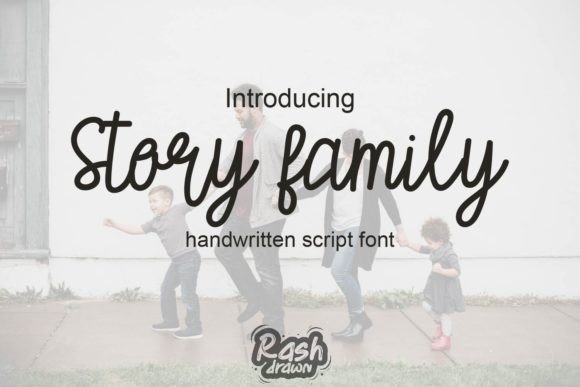 Story Family Font Poster 1
