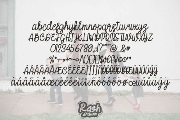 Story Family Font Poster 2