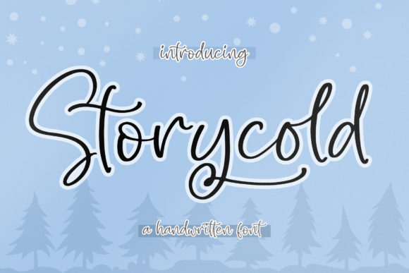 Storycold Font Poster 1
