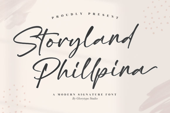 Storyland Phillpina Font Poster 1