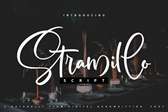 Stramillo Font Poster 1