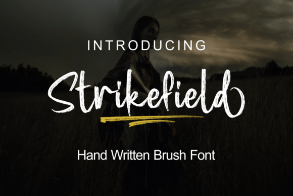 Strikefield Font Poster 1