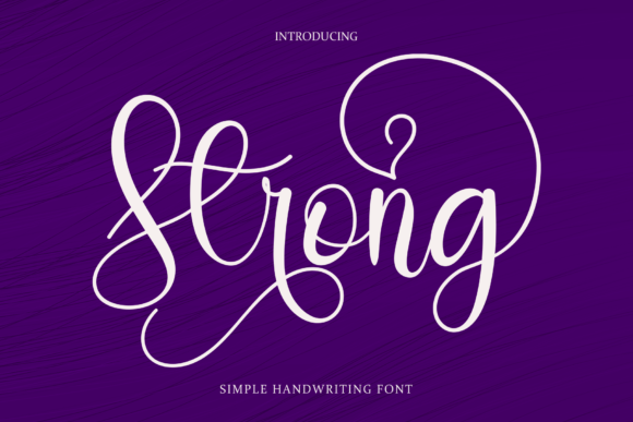 Strong Font