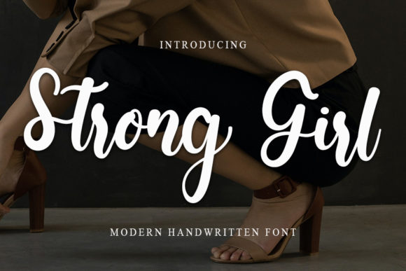 Strong Girl Font Poster 1