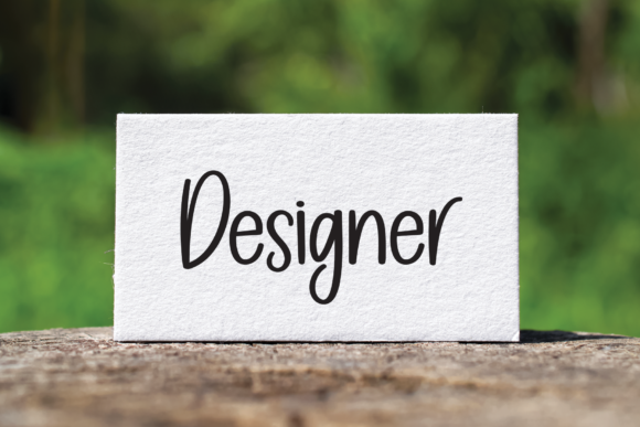 Strong Signature Font Poster 4