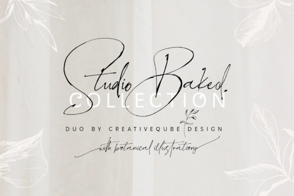 Studio Baked Font Poster 1