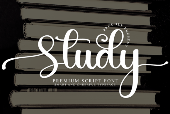 Study Font Poster 1