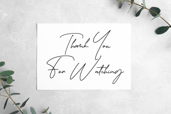 Stunning Girl Font Poster 12