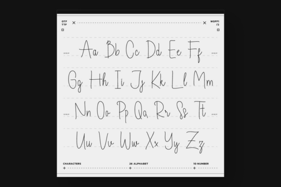 Stussy Font Poster 9
