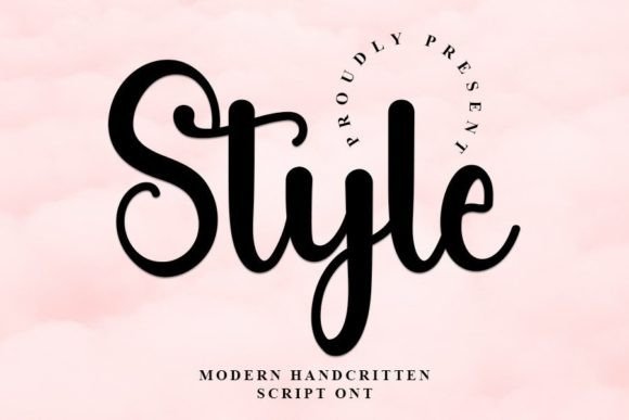 Style Font Poster 1