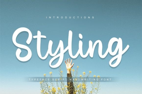 Styling Font Poster 1