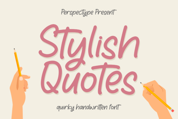Stylish Quotes Font Poster 1
